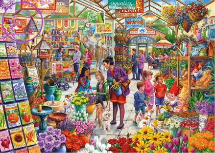 GIBSONS Puzzle Zahradníkovo potěšení 1000 dílků