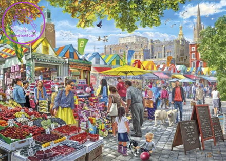 GIBSONS Puzzle Trhy, Norwich 1000 dílků