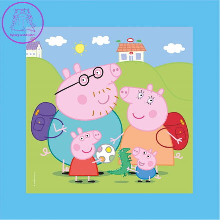 CLEMENTONI Puzzle Frame Me Up Prasátko Peppa 60 dílků