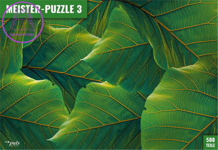 PULS ENTERTAINMENT Meister-Puzzle 3: Listy 500 dílků