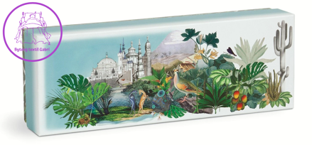 GALISON Oboustranné panoramatické puzzle Christian Lacroix: Přemítání 1000 dílků