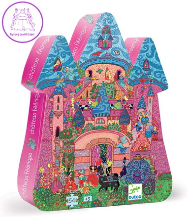 DJECO Puzzle Vílí zámek 54 dílků