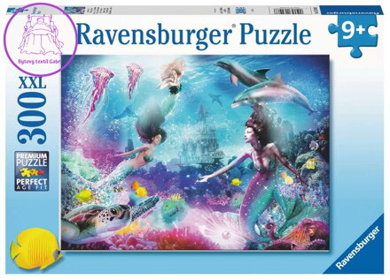 RAVENSBURGER Puzzle Mořské panny XXL 300 dílků