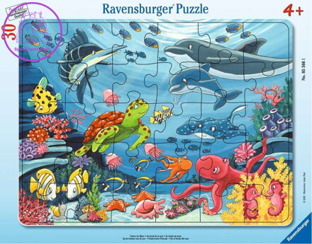 RAVENSBURGER Puzzle Na dně moře 30 dílků