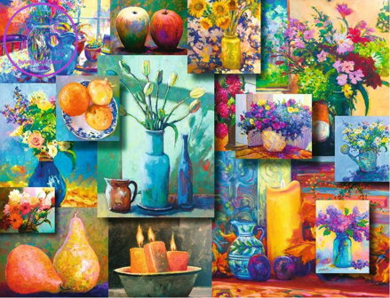RAVENSBURGER Puzzle Krása zátiší 2000 dílků