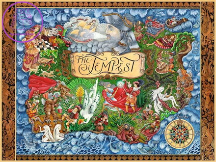 RAVENSBURGER Puzzle Bouře 1500 dílků