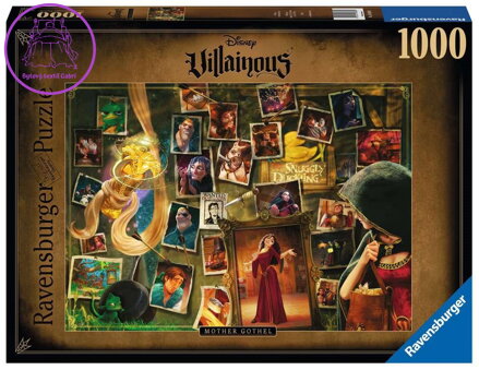 RAVENSBURGER Puzzle Disney Villainous: Matka Gothel 1000 dílků