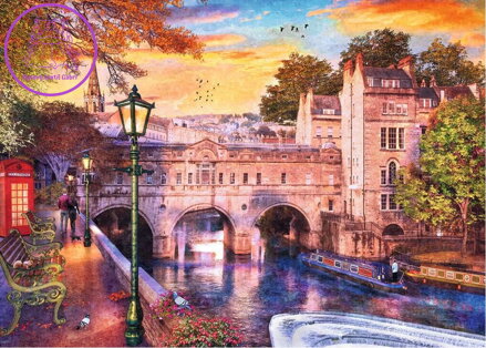RAVENSBURGER Puzzle Lázeňská romantika 1000 dílků