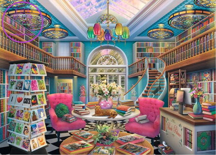 RAVENSBURGER Puzzle Palác knih 1000 dílků