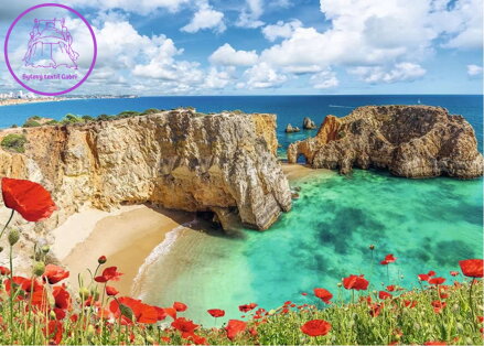RAVENSBURGER Puzzle Zátoka, Algarve, Portugalsko 1000 dílků