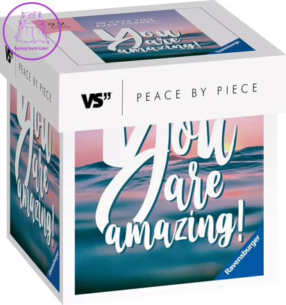 RAVENSBURGER Puzzle Peace by Piece: You are amazing! 99 dílků