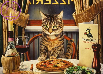 RAVENSBURGER Puzzle Večeře pro jednoho EXTRA 300 dílků