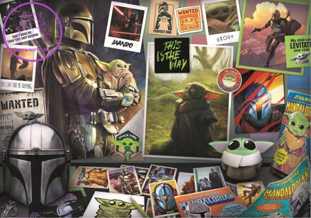 TREFL Puzzle The Mandalorian: Grogu 1000 dílků