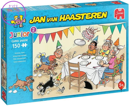 JUMBO Puzzle JvH Junior 2: Narozeninová oslava 150 dílků