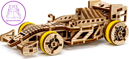 WOODEN CITY 3D puzzle Závodní vůz Bolid 108 dílů