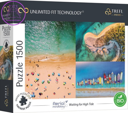 TREFL Puzzle UFT Aerial Mindblow: Čekání na příliv 1500 dílků