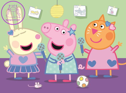 TREFL Puzzle Prasátko Peppa: Karaoke 20 dílků