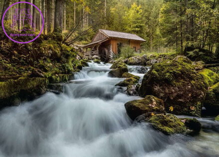RAVENSBURGER Puzzle Vodopád Gollinger Wasserfall, Rakousko 1000 dílků