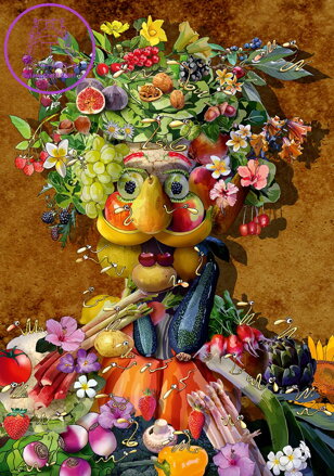 BLUEBIRD Puzzle Arcimboldo 1000 dílků
