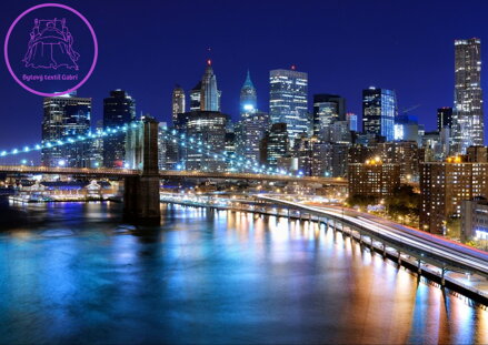 GRAFIKA Puzzle Noční New York, USA 2000 dílků
