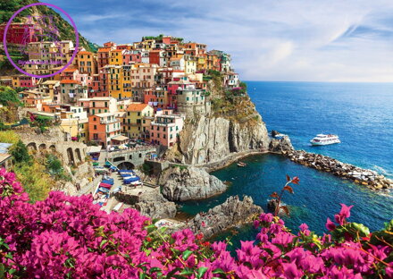 ENJOY Puzzle Manarola, Cinque Terre, Itálie 1000 dílků