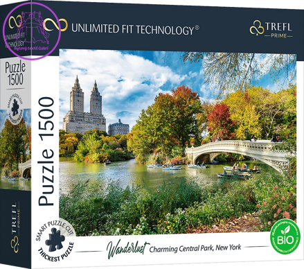 TREFL Puzzle UFT Wanderlust: Kouzelný Central Park, New York 1500 dílků