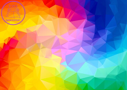 ENJOY Puzzle Gradient polygonální spirála 1000 dílků
