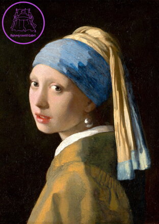 ENJOY Puzzle Johannes Vermeer: Dívka s perlou 1000 dílků