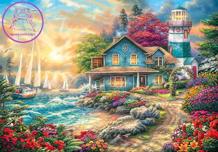 CHERRY PAZZI Puzzle Východ slunce u moře 2000 dílků