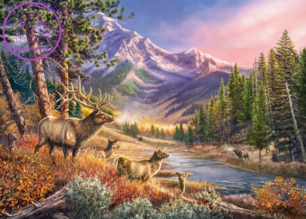 CHERRY PAZZI Puzzle Podzimní přesun 1000 dílků