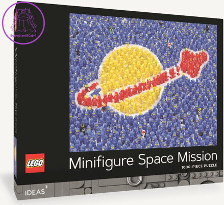 CHRONICLE BOOKS Puzzle LEGO® IDEAS Minifigurky Vesmírná mise 1000 dílků