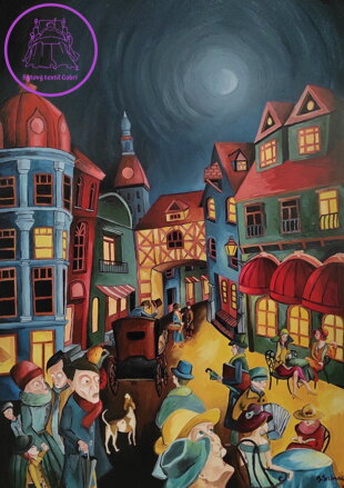 ART PUZZLE Puzzle Večerní shon 1000 dílků