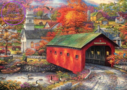 ART PUZZLE Puzzle Most sladkého života 3000 dílků