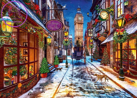 RAVENSBURGER Puzzle Čas Vánoc 1000 dílků