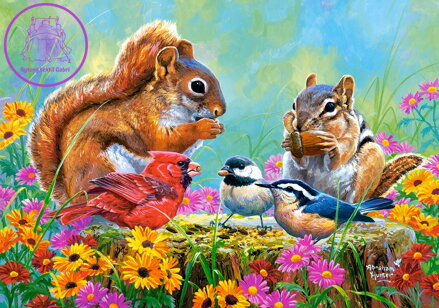 CASTORLAND Puzzle Čas na svačinku 500 dílků