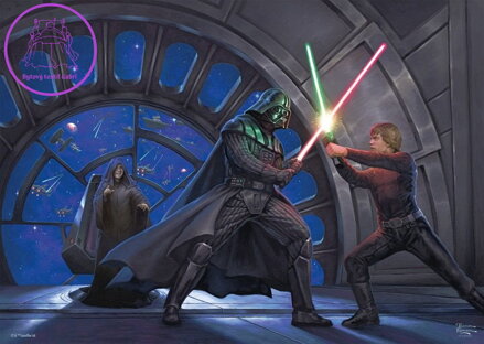 SCHMIDT Puzzle Star Wars: Osud syna 1000 dílků