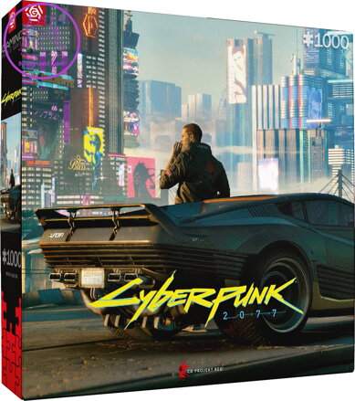 GOOD LOOT Puzzle Cyberpunk 2077: Mercenary On The Rise 1000 dílků