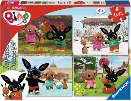 RAVENSBURGER Puzzle Bing 4x42 dílků