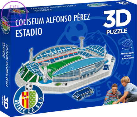 3D PUZZLE STADIUM 3D puzzle Stadion Coliseum Alfonso Pérez - FC Getafe