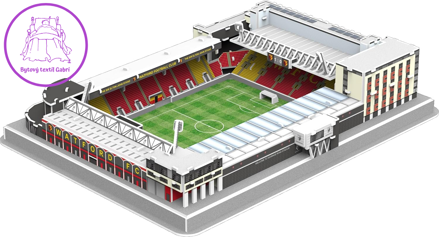 3D puzzle Stadion Vicarage Road - FC Watford 116 dílků