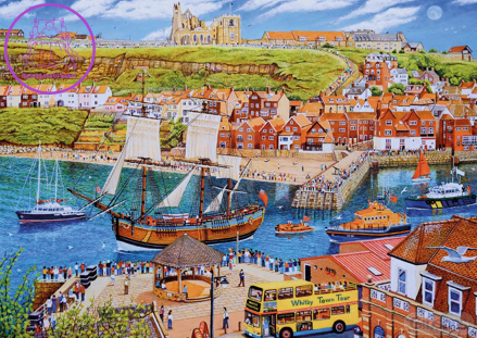 GIBSONS Puzzle Endeavour Whitby 500 dílků