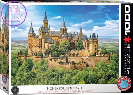 EUROGRAPHICS Puzzle Hrad Hohenzollern, Německo 1000 dílků