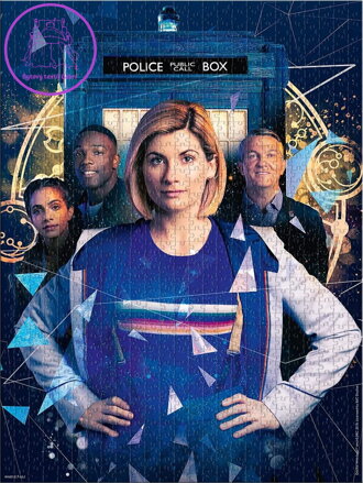 WINNING MOVES Puzzle Doctor Who: Třináctý doktor - Současnost 1000 dílků