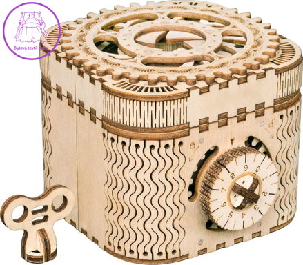 ROBOTIME Rokr 3D dřevěné puzzle Trezor 158 dílků