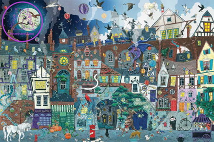 RAVENSBURGER Puzzle Fantastická ulice 5000 dílků RAVENSBURGER Puzzle Fantastická ulice 5000 dílků