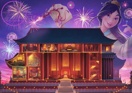 RAVENSBURGER Puzzle Disney Castle Collection: Mulan 1000 dílků