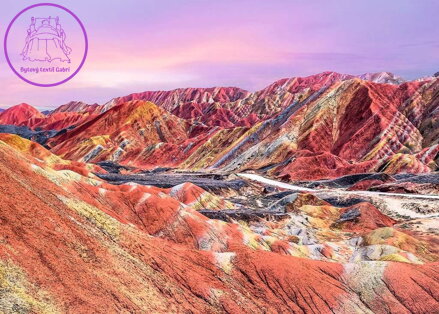 RAVENSBURGER Puzzle Dechberoucí hory: Duhové hory, Čína 1000 dílků