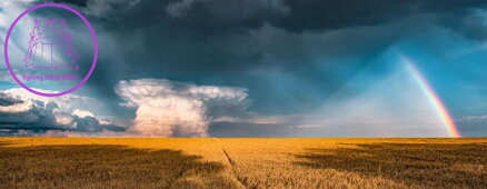 RAVENSBURGER Panoramatické puzzle Obloha před bouřkou 1000 dílků