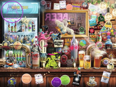 RAVENSBURGER Puzzle Řemeslné pivo 1500 dílků