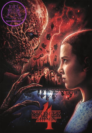 CLEMENTONI Puzzle Netflix: Stranger Things 1000 dílků